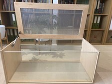 Gerbilarium; Wood & Glass; 95.5cm (L) x 47.5cm (W) x 40cm (H)