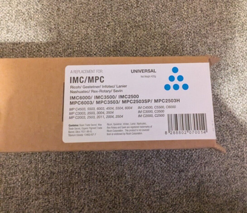Universal cyan toner cartridge - cyan,