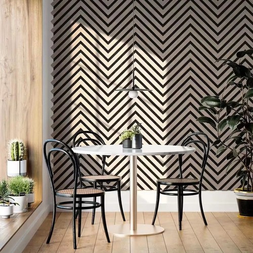 Oak herringbone acoustic wood - oak,