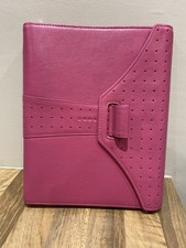 Cross Pink Leather Filofax Style Personal Organiser Medium