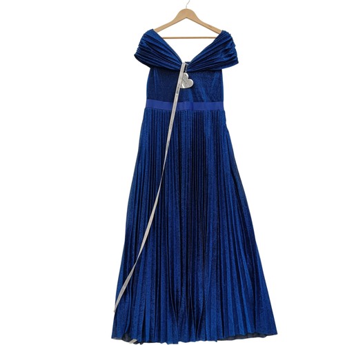 Goddiva maxi dress blue - goddiva,