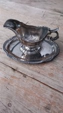 Vintage Silver Plated Gravy