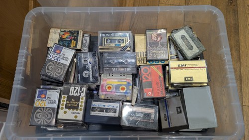 Cassette tapes job lot - job, 80+