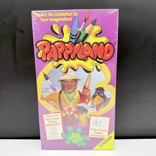 Pappyland vhs 1998 screener - vhs,