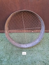 Vintage Garden Sieve 15" Metal Riddle Sieve. Country Cottage Gardener (#224)