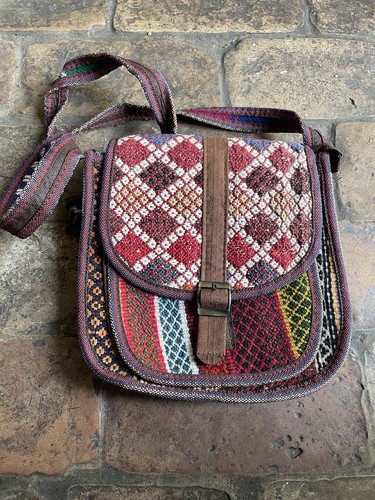Vtg style kilim bag tapestry - style,