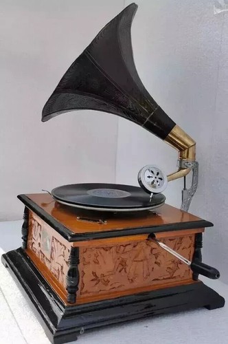 Vintage gramophone fully - gramophone,,