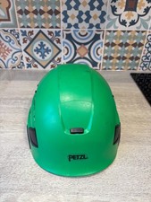 PETZL, VERTEX VENT VENTILATED SAFETY HELMET, GREEN, EXCELLENT CONDITION