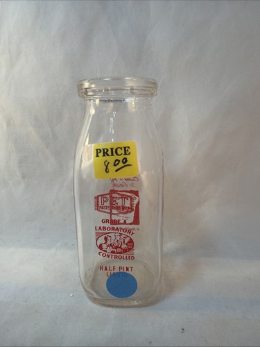 Pet pasteurized milk half pint - pasteurized,