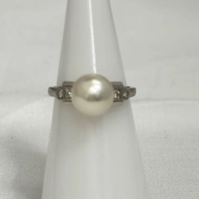 MIKIMOTO Pearl Ring 8mm K14