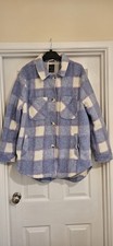 Ladies Purple Shirt Jacket