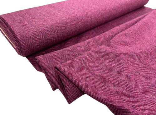 Purple herringbone british - purple,