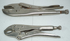 Vintage Genuine Adjustable Mole Grips clamps Berkley Steel Set 9” & 7 " inches