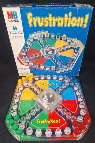 Vintage frustration board game - frustration,