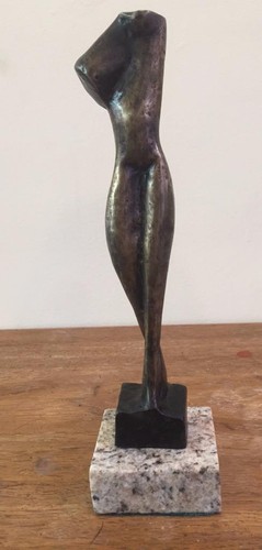 Archipenko bronze sculpture - bronze,