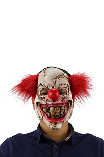 Wickedfun latex clown mask - wickedfun,