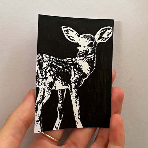 Original aceo forest series - forest, #1