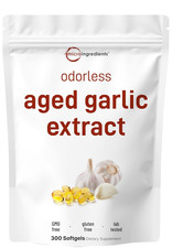 Odorless aged garlic extract - aged,