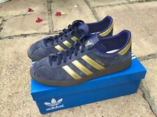 Adidas Munchen SPZL Blue/Gold.  Size 8.5 uk