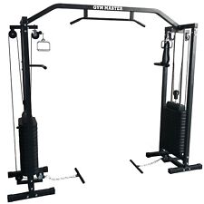 GYM MASTER 180kg Cable Crossover Machine Equipment Pull Up Multi Station Cage
