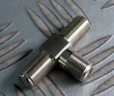 "F" CONNECTOR 3 WAY SPLITTER FEMALE SATELLITE TV CCTV TEST EQUIPMENT LAB AMATEUR