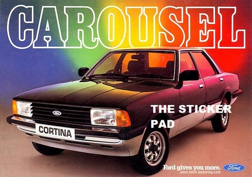 Sticker ford cortina - sticker,