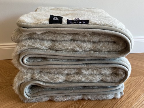 Luxury wool blanket - wool, alpaca