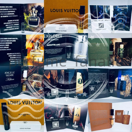 Men perfume sample - sample, vials