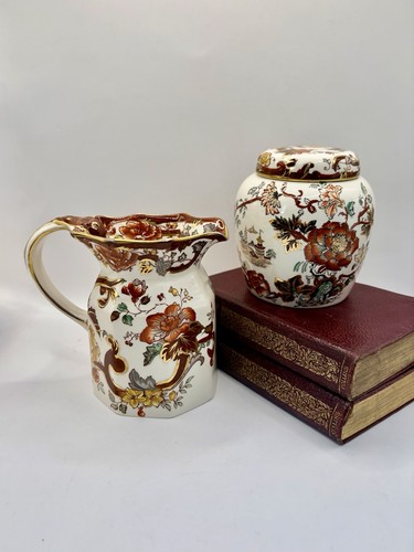 Vintage mason ironstone duo - ironstone,