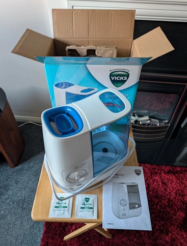 Vicks warm mist humidifier - warm,
