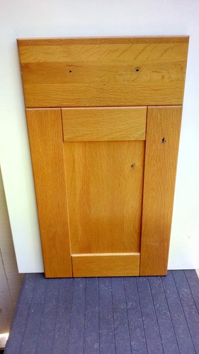 Solid light oak shaker kitchen - shaker,
