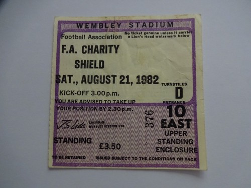 1982 charity shield liverpool - charity,