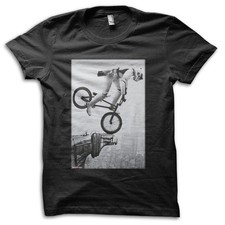 Stormtrooper BMX Bike Trick NYC Empire State Parody Star Wars T-shirt M5603