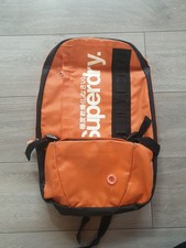 Orange and black superdry - a,