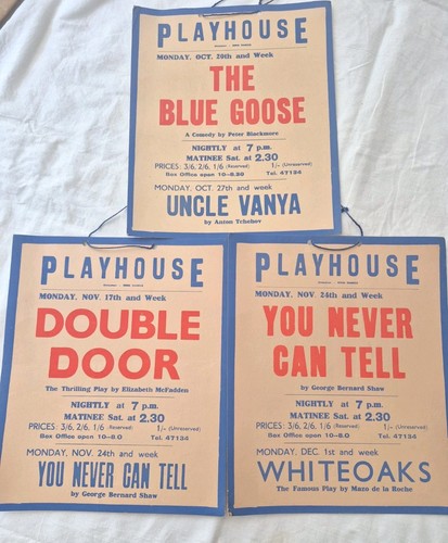 Vintage 1941 oxford playhouse - vintage,