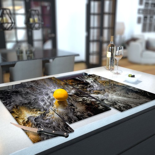 Premier range glass hob - range,