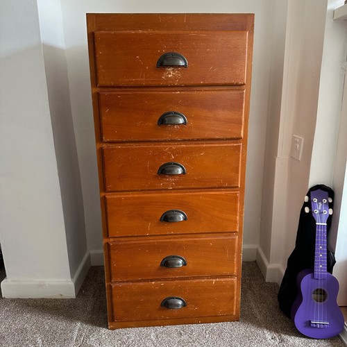 Vintage chest six - chest, drawers