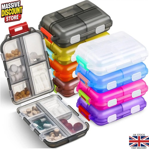 Travel pill box pocket - pill,