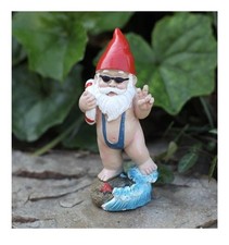 Garden Gnome Statue with