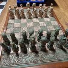 Rare vintage chess - vintage, set.
