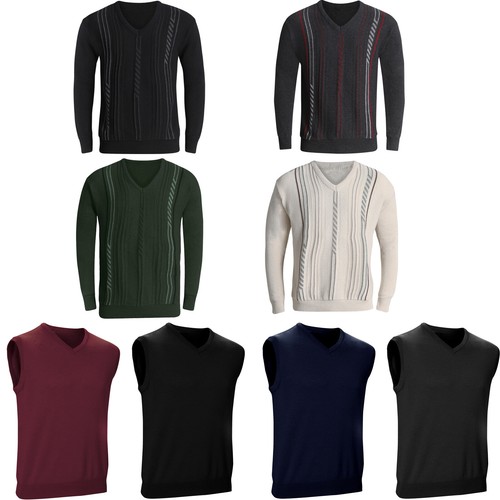 New mens neck jumper long - new,