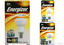 Energizer LED Reflector Light Bulbs ES E27 SES E14 Pearl Warm White 3 6 12 Bulbs