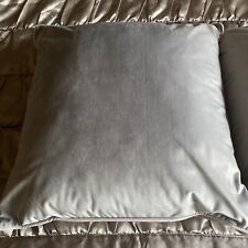 Gorgeous Next Velvet Feel Reversible Blush Pink  & Grey Cushions  X 2 Bnwot