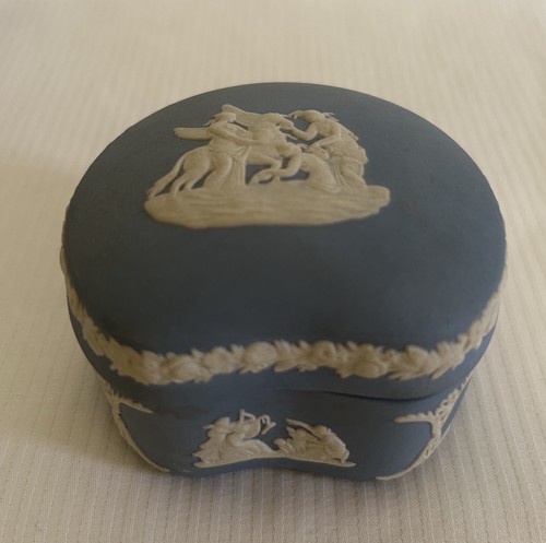 Wedgwood jasperware trinket - jasperware,