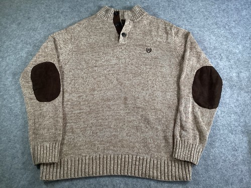 Chaps henley sweater mens - henley, m
