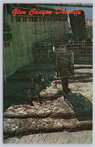 Glen canyon dam - dam, construction