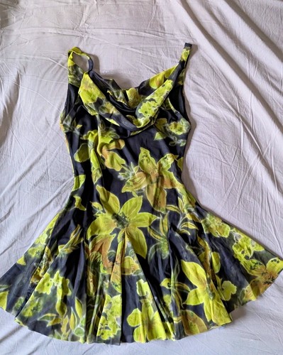 Zara black yellow - black, floral