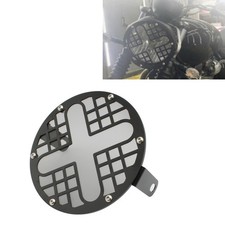 Gray headlight grille mesh - gray,