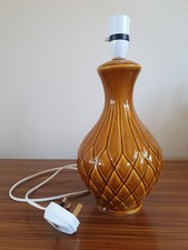 Mid Century Lamp Base, 60s 70s Vintage Retro Lamp Base, Similar To Casa Pupo