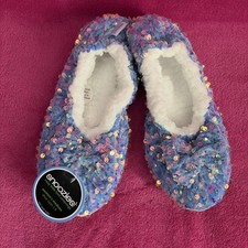 Ladies SNOOZIES Slipper Blue